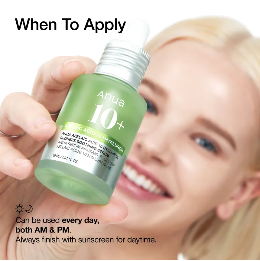 Anua Azelaic Acid 10 Hyaluron Redness Soothing Serum My Korean Beauty