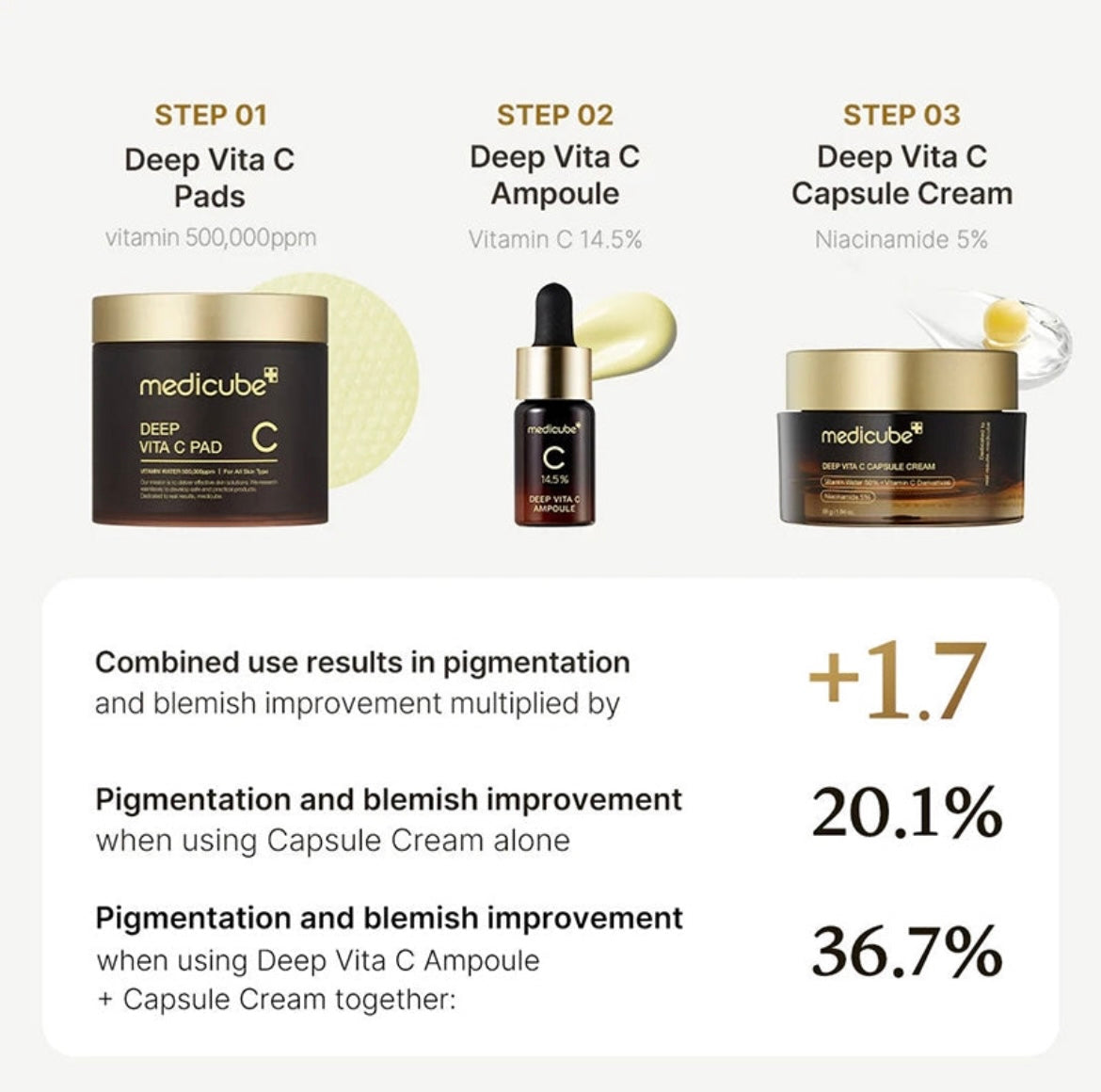 Medicube Creme Deep Vita C Capsule Korean Beauty & Healthy LTDKorean skincare Glow up