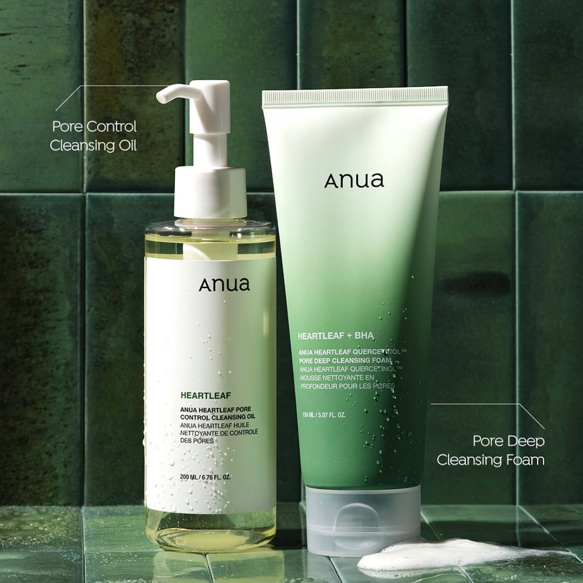 Duo Nettoyant Anti-Imperfections – Anua Heartleaf + BHA Korean Beauty & Healthy LTDKorean skincare Glow up