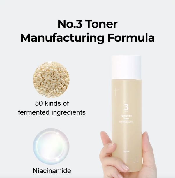 Numbuzine Tonique essence super brillant n°3 200 ml Korean Beauty & Healthy LTDKorean skincare Glow up