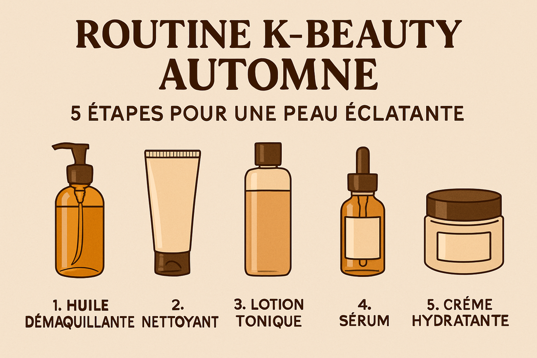 Routine K-Beauty Automne : 5 Étapes pour une Peau Éclatante