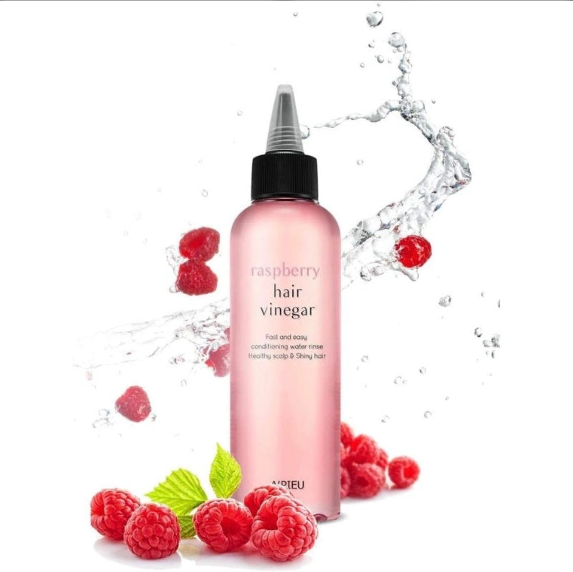 A'PIEU Vinaigre capillaire à la framboise - My Korean Beauty