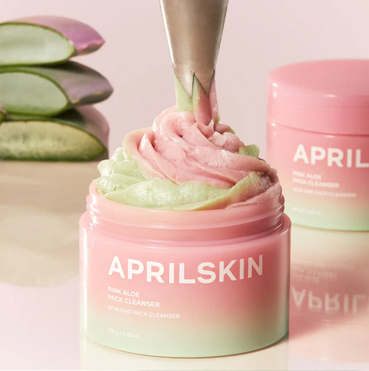 APRILSKIN - Nettoyant à l'aloès rose - My Korean Beauty