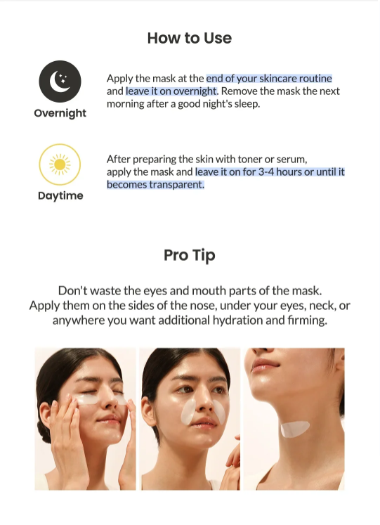 Biodance Hydro Cera-Nol Real Deep Mask - set 1PC / 4PCS - My Korean Beauty