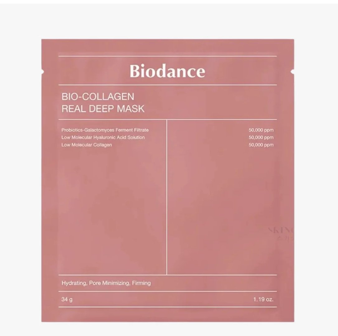 Biodance Masque Collagène Visage Set 1Pc Or 4 Pcs - My Korean Beauty