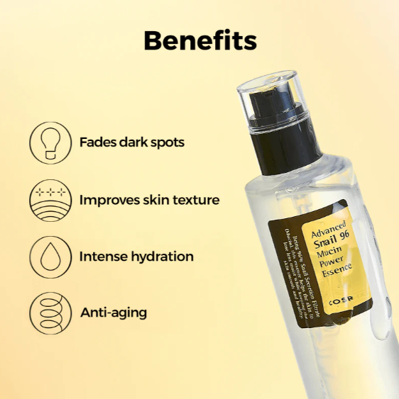 COSRX Sérum Bave d'Escargot 96% Mucin Power - My Korean Beauty