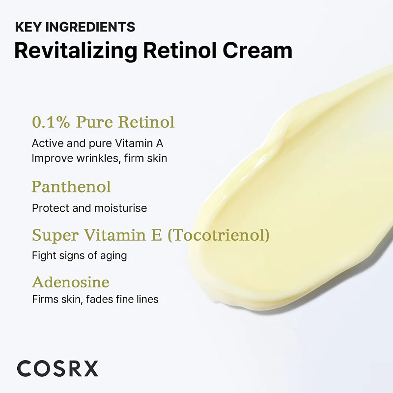 COSRX La Crème Rétinol 0.1 Korean Beauty & Healthy LTDKorean skincare Glow up