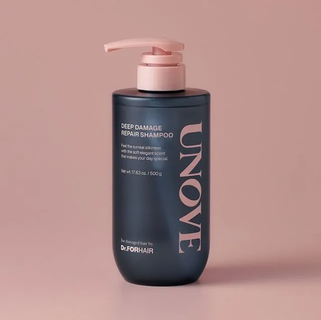 Dr.FORHAIR - UNOVE Deep Damage Repair Shampoo - Shampooing réparateur My Korean Beauty
