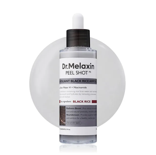 Dr.Melaxin Ampoule Exfoliante Riz Noir AHA BHA