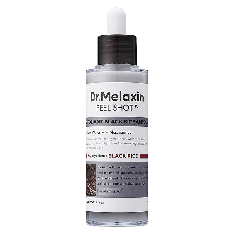 Dr.Melaxin Peel Shot Exfoliant Black Rice Ampoule