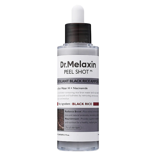 Dr.Melaxin Peel Shot Exfoliant Black Rice Ampoule