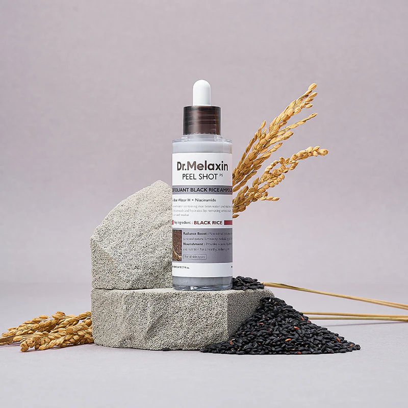 Dr.Melaxin Peel Shot Exfoliant Black Rice Ampoule