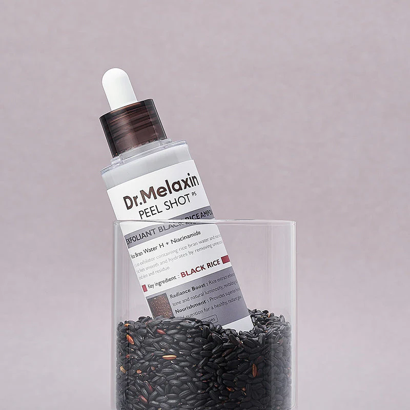 Dr.Melaxin Peel Shot Exfoliant Black Rice Ampoule