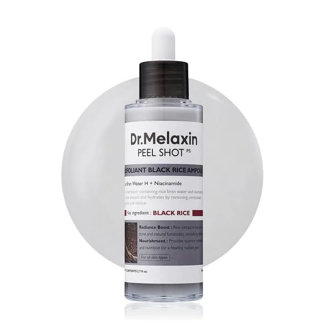Dr.Melaxin Peel Shot Exfoliant Black Rice Ampoule
