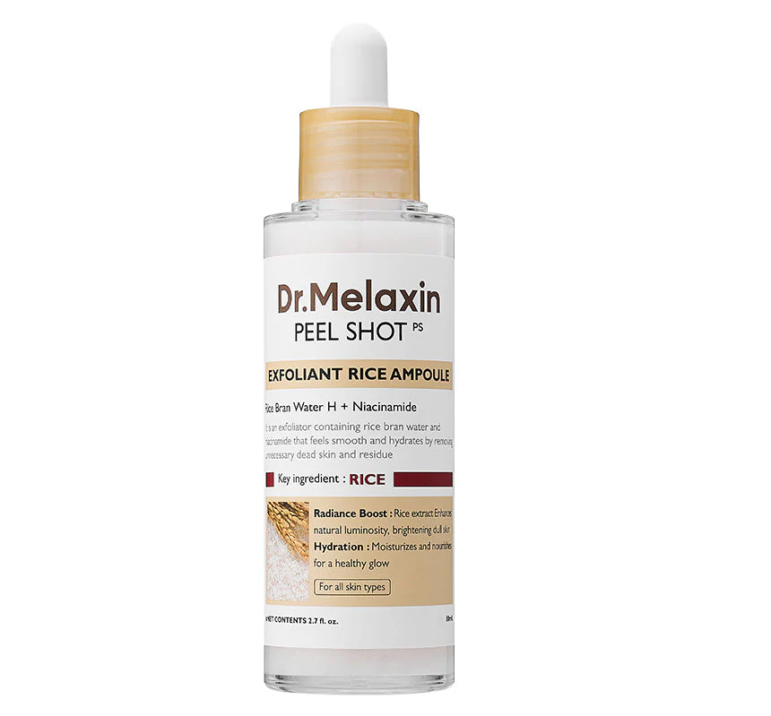 Dr.Melaxin Peel Shot Exfoliant Rice Ampoule