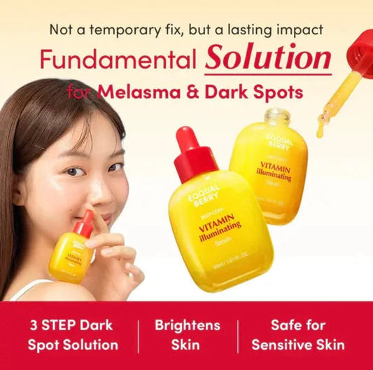 EQQUALBERRY Vitamin Illuminating Serum - My Korean Beauty 