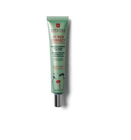 Erborian CC Red Correct crème anti-rougeurs - My Korean Beauty 
