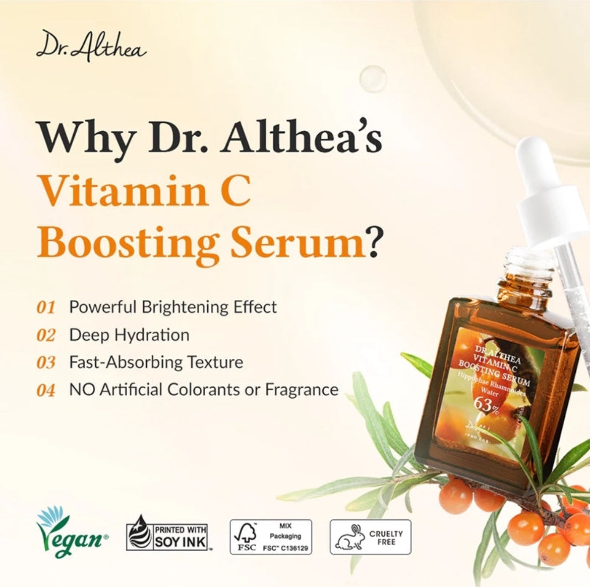 Dr. Althea
Vitamin C Boosting Serum My Korean Beauty Korean skincare Glow up