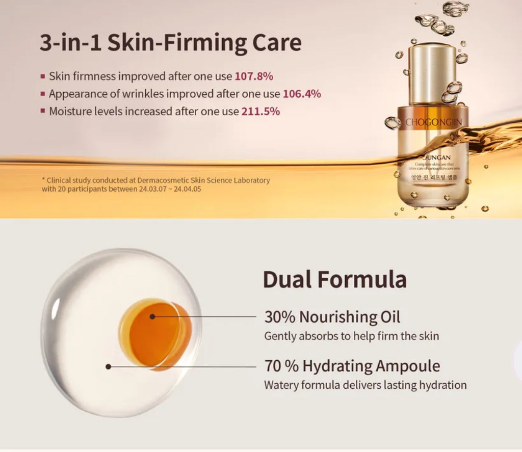 MISSHA - Chogongjin Youngan Jin Lifting Ampoule 30ml - My Korean Beauty 