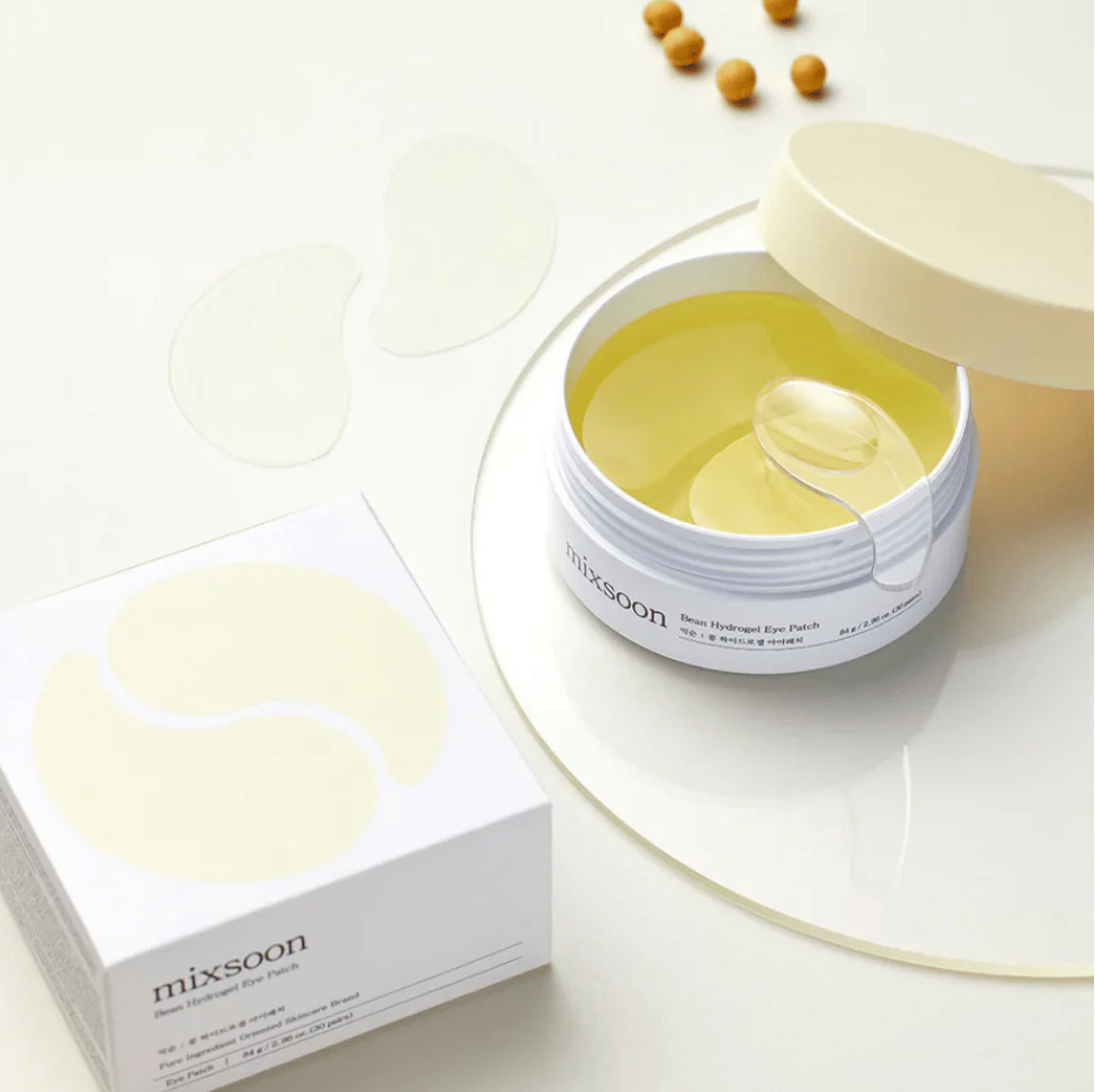 Mixsoon - Bean Hydrogel Eye Patch (60 patches) - My Korean Beauty 