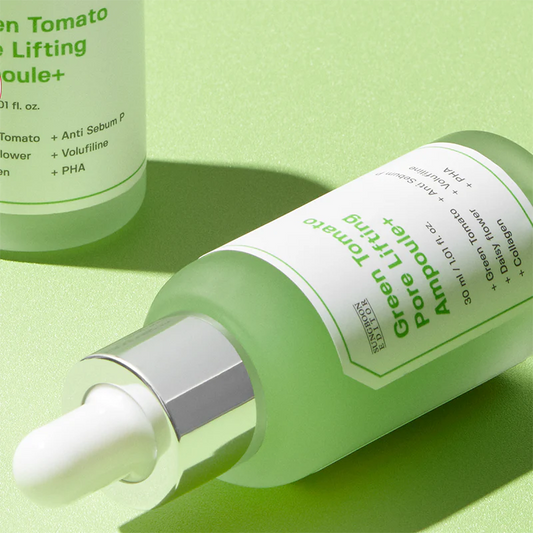 SUNGBOON EDITOR Green Tomato Pore Lifting Ampoule+ My Korean Beauty