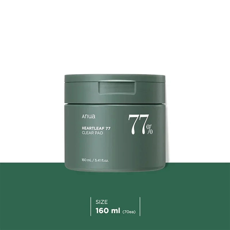 Anua Pads transparentes à 77 % Heartleaf Korean Beauty & Healthy LTDKorean skincare Glow up