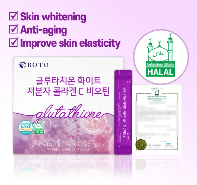 BOTO - Glutathione White Small Molecule Collagen C Biotin