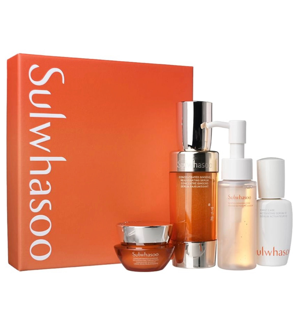Sulwhasoo - Coffret Sérum Rajeunissant Concentré au Ginseng - My Korean Beauty 