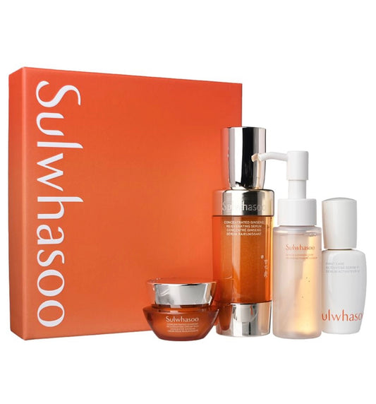 Sulwhasoo - Coffret Sérum Rajeunissant Concentré au Ginseng - My Korean Beauty 