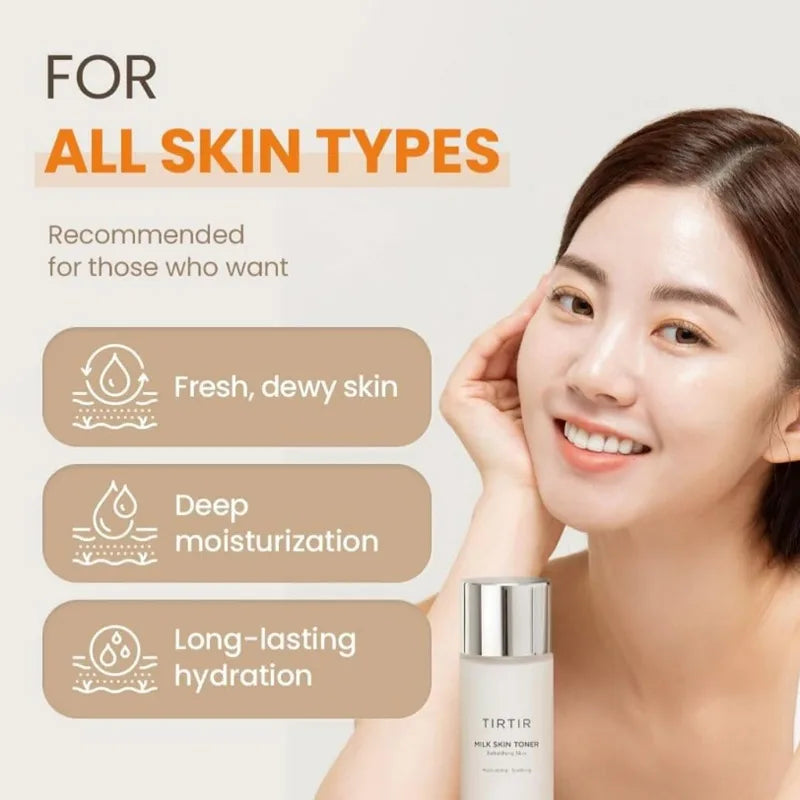 TirTir Toner -Lait pour visage - My Korean Beauty 
