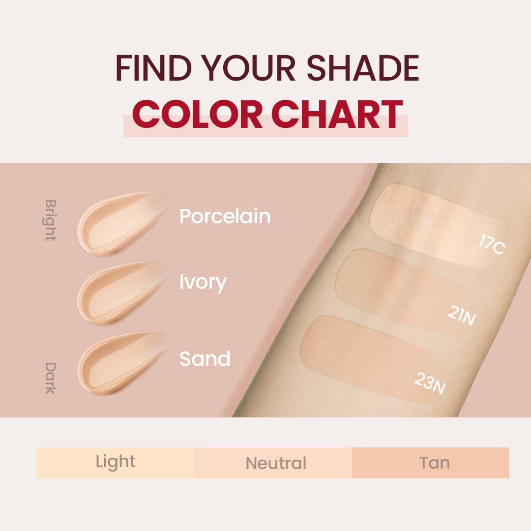 TIRTIR- fond-de teint  Fit Red Cushion (40 colors) Korean Beauty & Healthy LTDKorean skincare Glow up