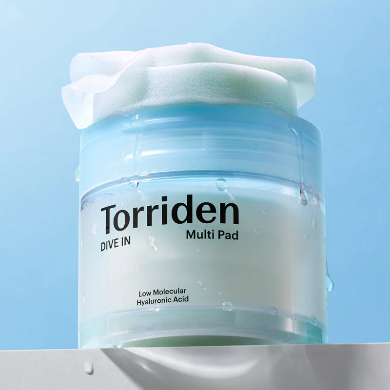Torriden  DIVE-IN Multi-Pad à l'Acide Hyaluronique - My Korean Beauty