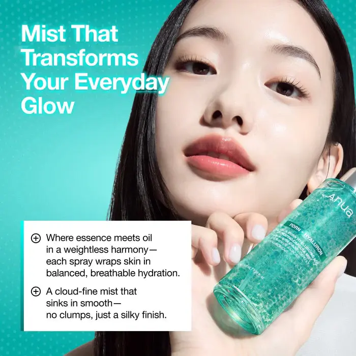 Anua Brume hydratante en capsule à l'acide hyaluronique PDRN