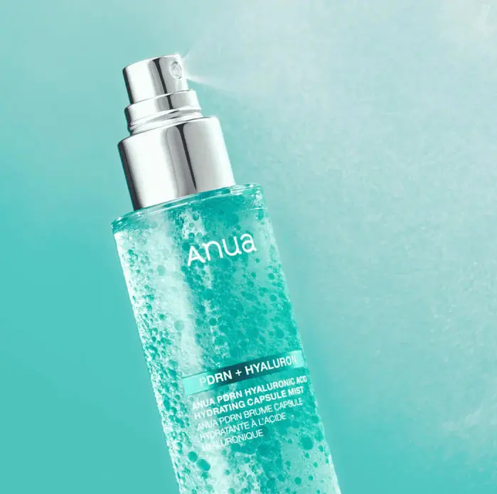 Anua Brume hydratante en capsule à l'acide hyaluronique PDRN