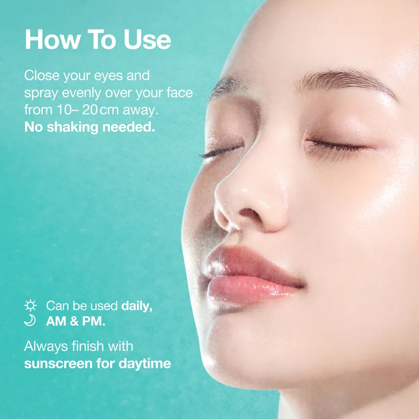 Anua Brume hydratante en capsule à l'acide hyaluronique PDRN