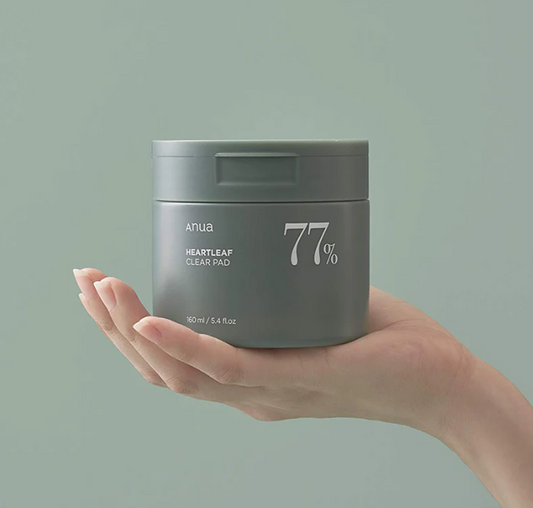Anua Pads transparentes à 77 % Heartleaf