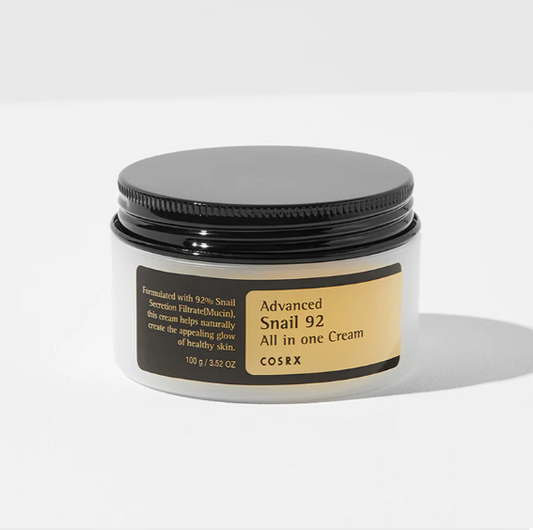 COSRX Crème - Sécrétion d'escargot 92% - My Korean Beauty 