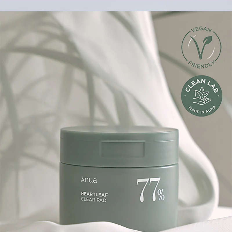Anua Pads transparentes à 77 % Heartleaf Korean Beauty & Healthy LTDKorean skincare Glow up