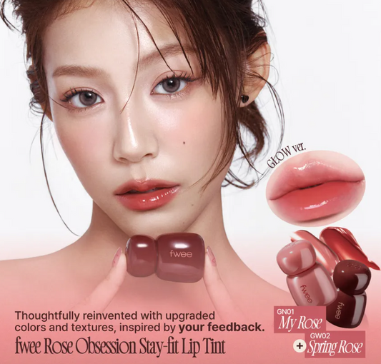 fwee - Rose Obsession Stay-Fit Lip Tint - My Korean Beauty 
