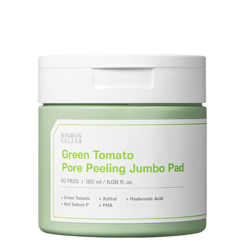 SUNGBOON EDITOR Green Tomato Pore Peeling Jumbo Pad