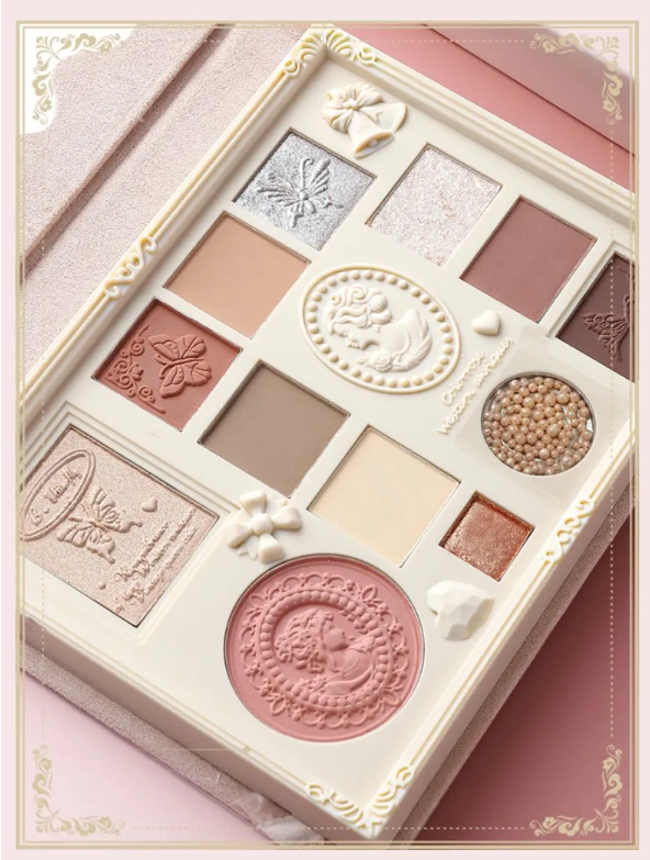 COLORROSE - Lace Embossed Western Makeup Palette - 4 Types Korean Beauty & Healthy LTDKorean skincare Glow up