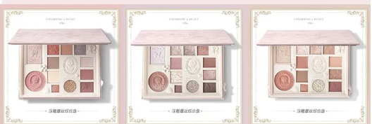 COLORROSE - Lace Embossed Western Makeup Palette - 4 Types Korean Beauty & Healthy LTDKorean skincare Glow up